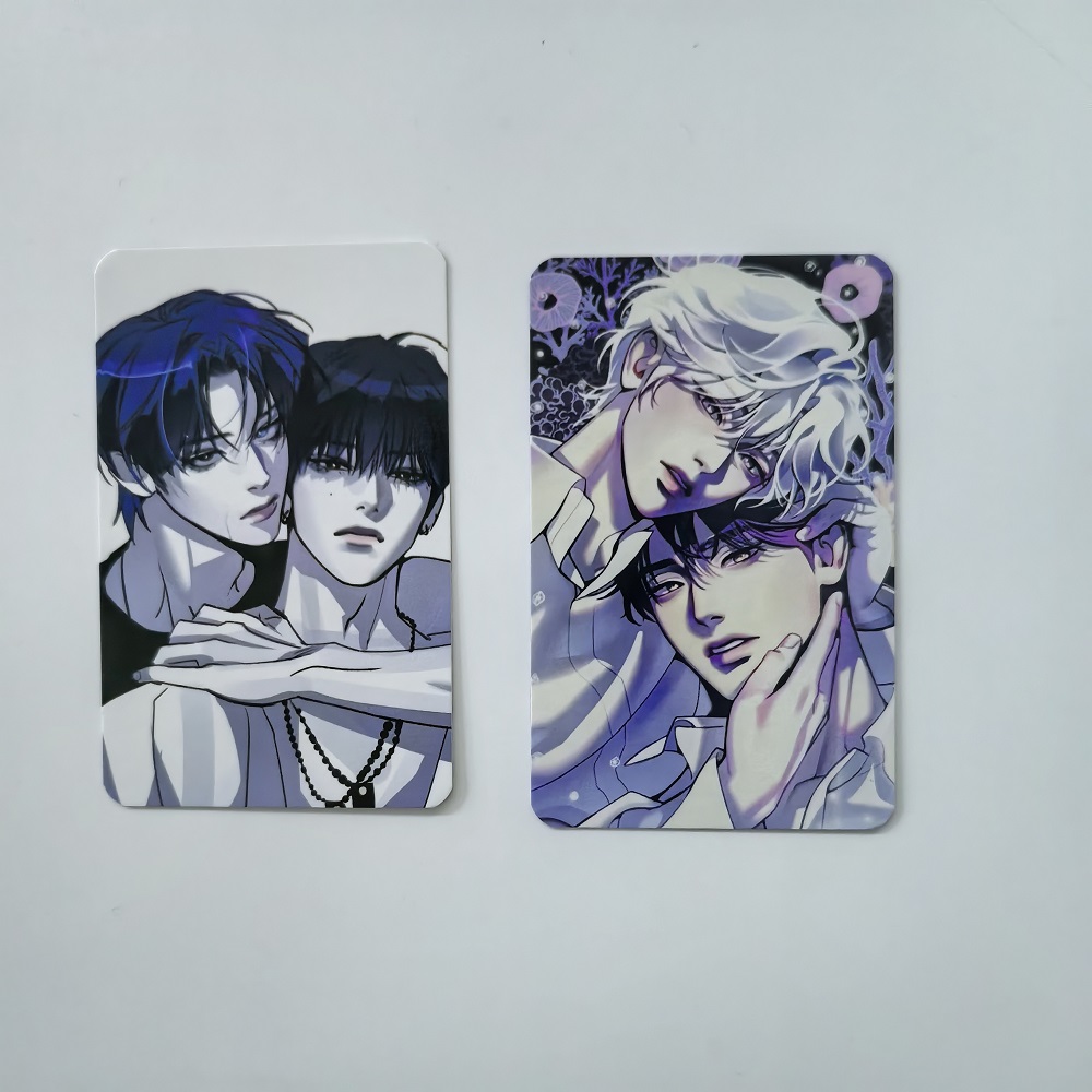 韓国のマンハロモカード,jooha dooshikミニhdポストカード,ファンコレクションのギフト,3インチ,1セットあたり2個