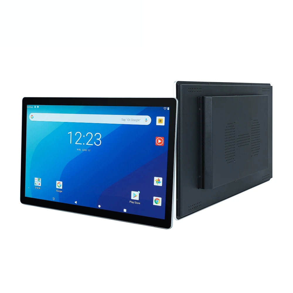 PC industrial com tela sensível ao toque Android 14 de 15,6 ~ 27 polegadas, 16:9 FHD 1080P, WiFi e alto-falantes integrados, RK3576 8GB RAM e 128GB ROM