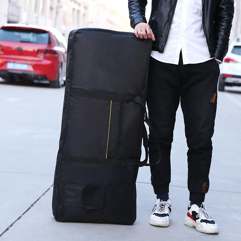 Padded Carry Case Electronic 88-key Piano Case Waterproof Universal Keyboard Thick Bag Black