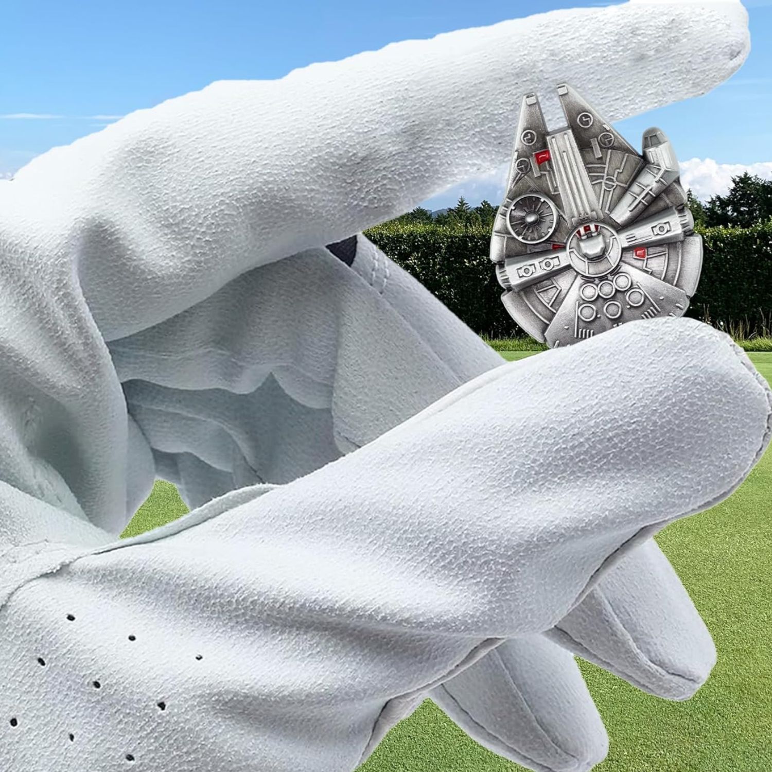 Premium Golf Ball Marker with a Standard Magnetic Hat Clip, Funny Golf Ball Marker Hat Clip for Men Women,Great Golf Accessories