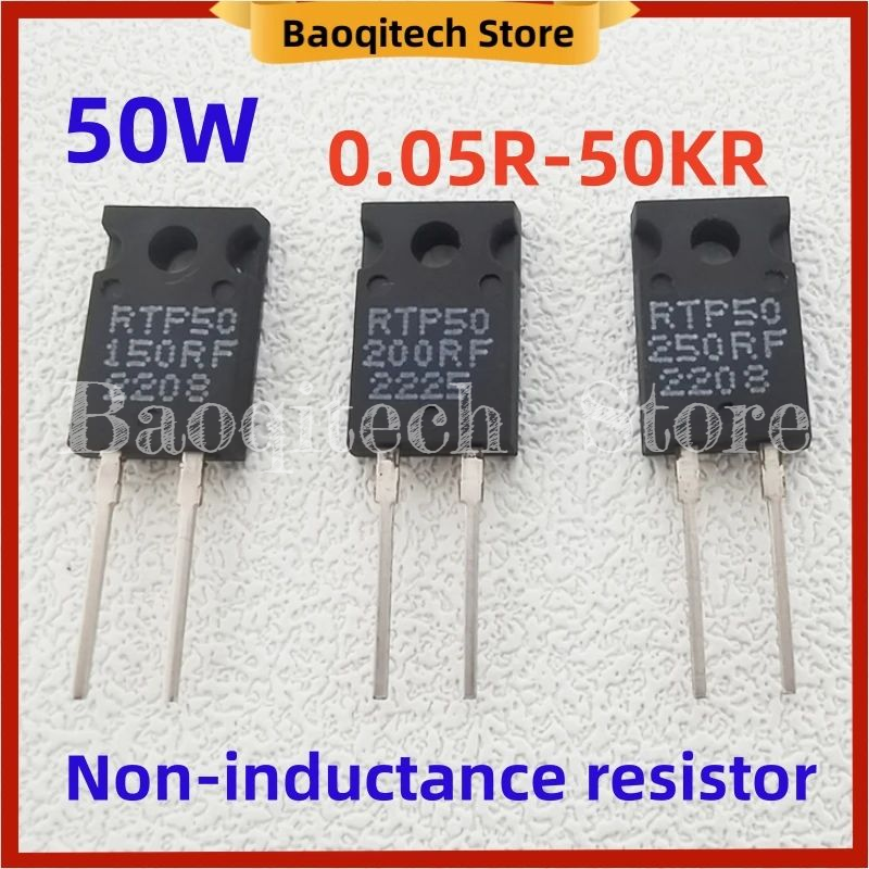50w r05 r1 r2 r3 100r 5r 1r r5 8r 10r 15r 20r 2r 4r Präzisions probenahme Hochfrequenz-Dicks chicht nicht induktiver Widerstand bis 220