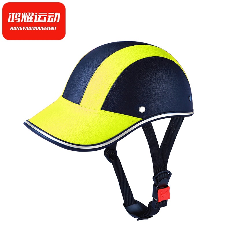 ใหม่ Leepee สําหรับ Cafe RACER Chopper สกู๊ตเตอร์ความปลอดภัยหมวกครึ่งหน้าหมวกฤดูร้อนวินเทจรถจักรยานยนต์ครึ่งหมวกกันน็อคเบสบอลหมวกสไตล์