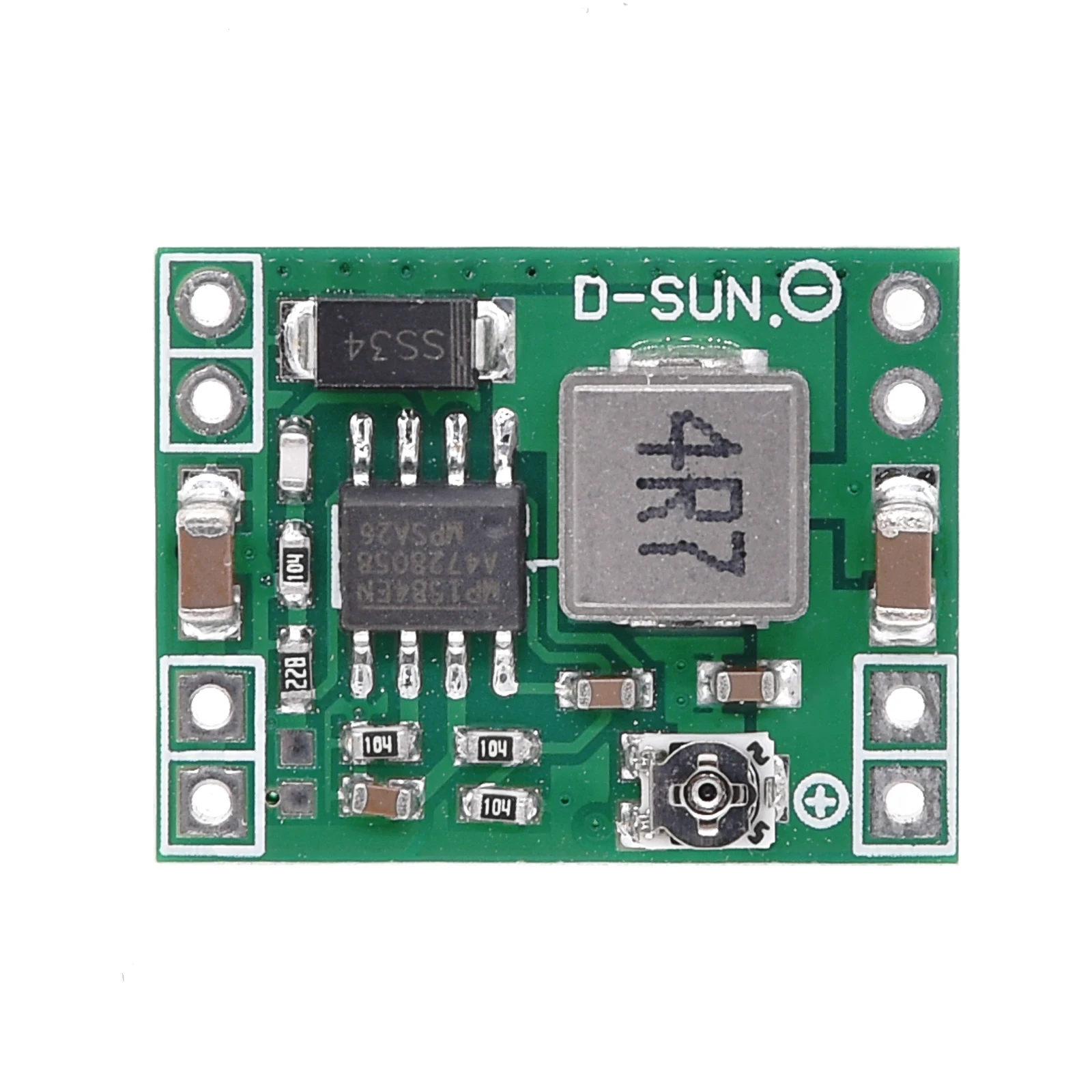 5pcs Ultra-Small Size Mini DC-DC 3A Step Down Buke Power Module MP1584 Voltage Buck Converter Adjustable 3.3V 5V 9V 12V