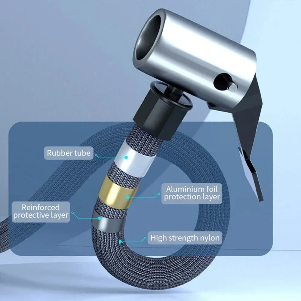 Bomba de ar portátil sem fio para carro, compressor de ar elétrico rápido com fio, pressão precisa para carro, motocicletas, bola de bicicleta