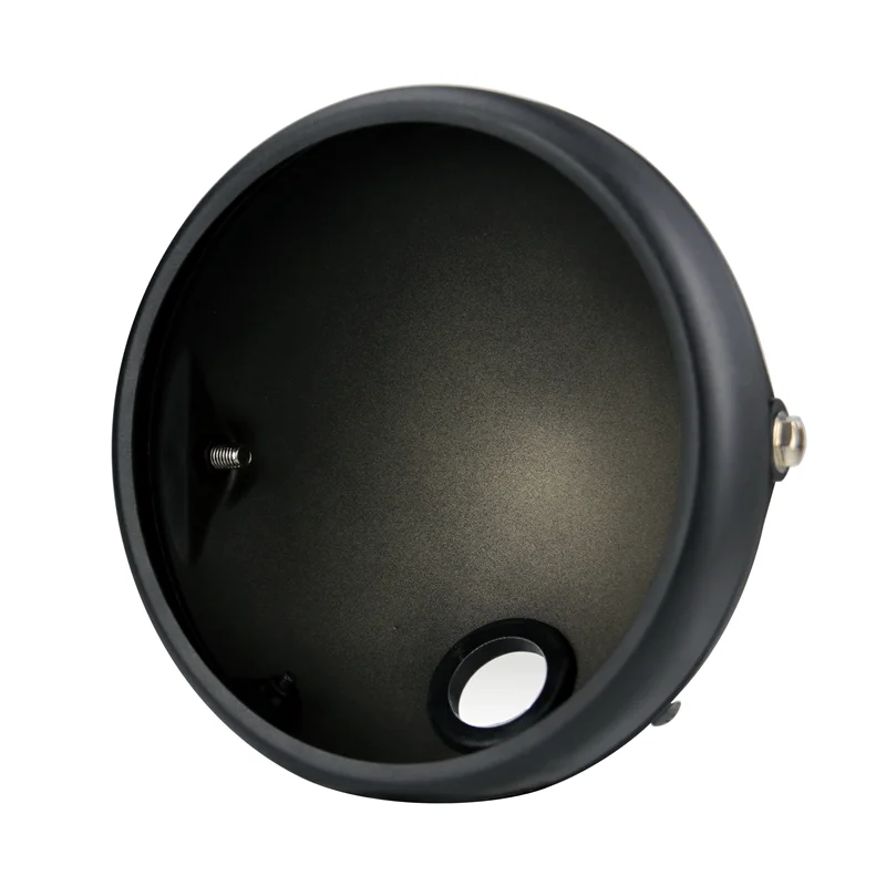 Universal Eimer Shell Leuchtturm 7 "7 ZOLL Motorrad Scheinwerfer Abdeckung Für LED Scheinwerfer Teile Gehäuse Einstellbare Halterung