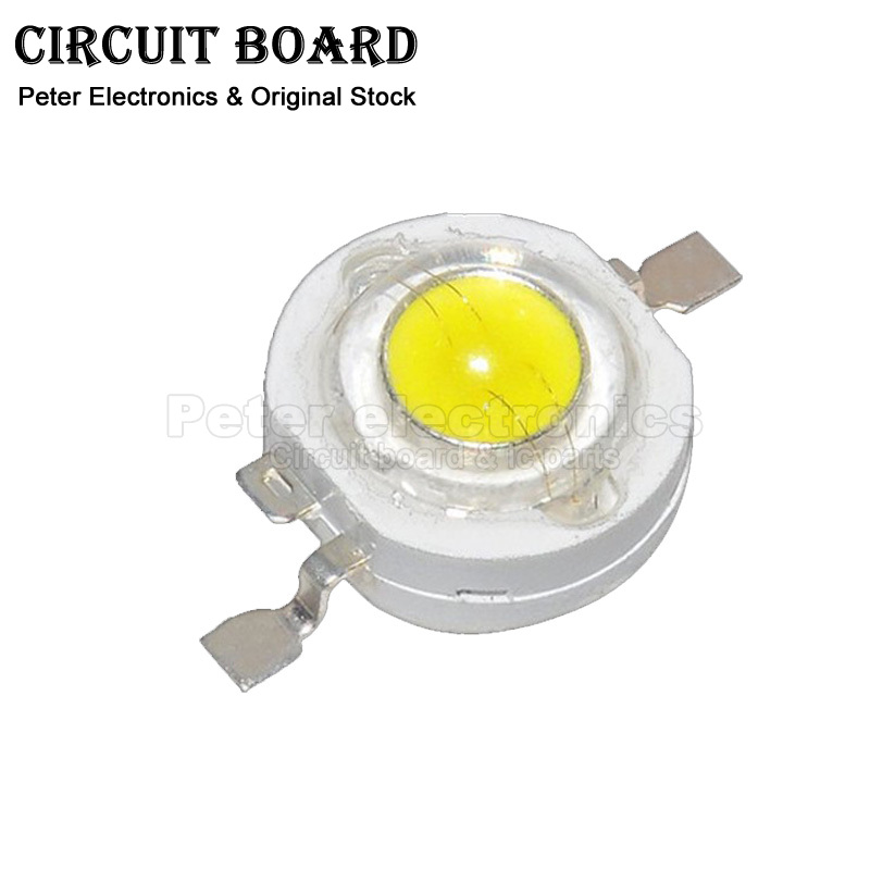 10 Stuks 1W High Power Led Chip Lamp Smd Cob Diodes Warm Koud Wit Rood Groen Blauw Geel 440 660nm Kweek Licht Kralen