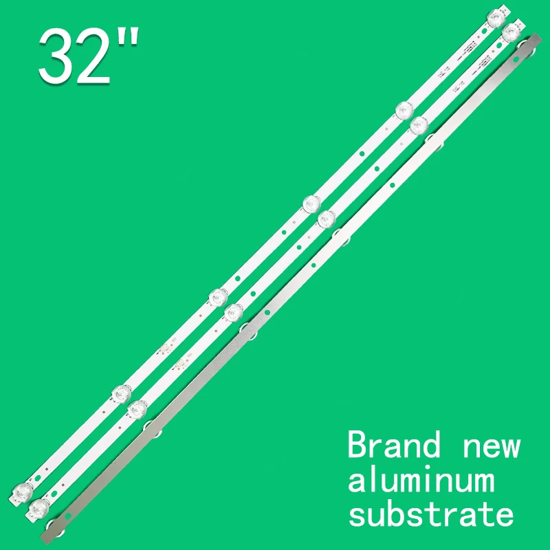 Striscia di retroilluminazione a LED DWB-3219A per 32 pollici 6 lampade JS-D-WB32H8-061CC 3216pw 32H8 TL-32K5 H3260A 596mm
