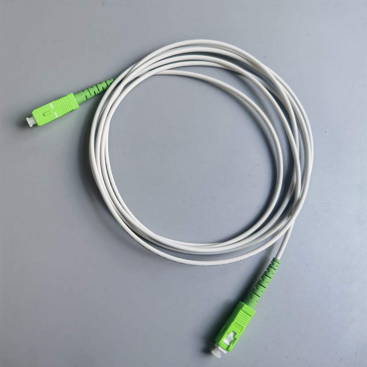 Fiber Optic Cable Steel Armored Fibre Opitca SC/APC-SC/APC Fiber Optic Patch Cord Armoured Rat-Proof 2M Extension cable Armoured