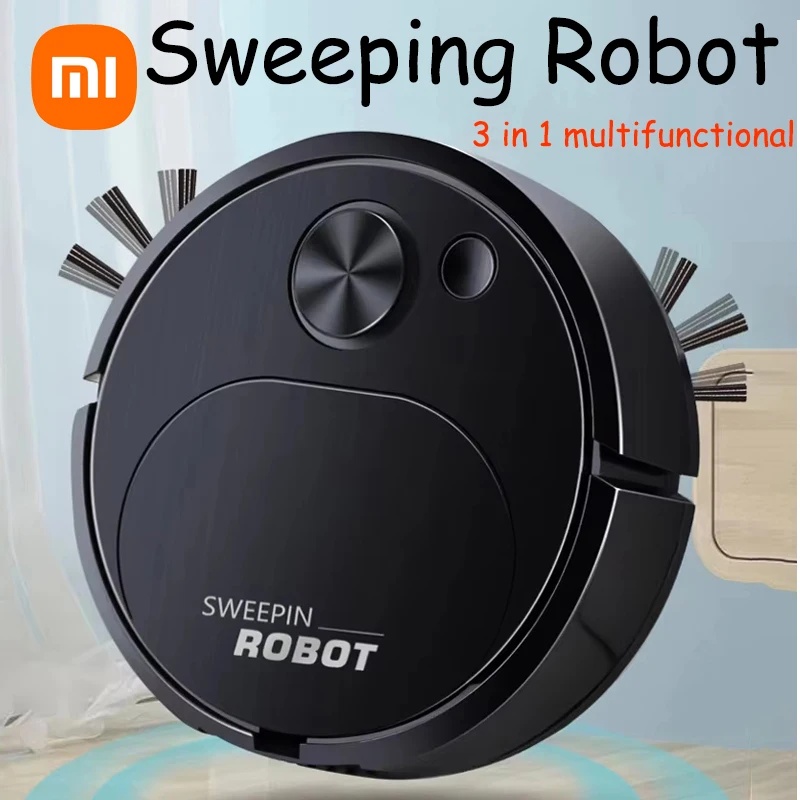 Xiaomi-Robot aspirador inteligente 3 en 1, Robot de barrido, fregona de barrido, súper succión, Mini barredora inteligente inalámbrica 2025