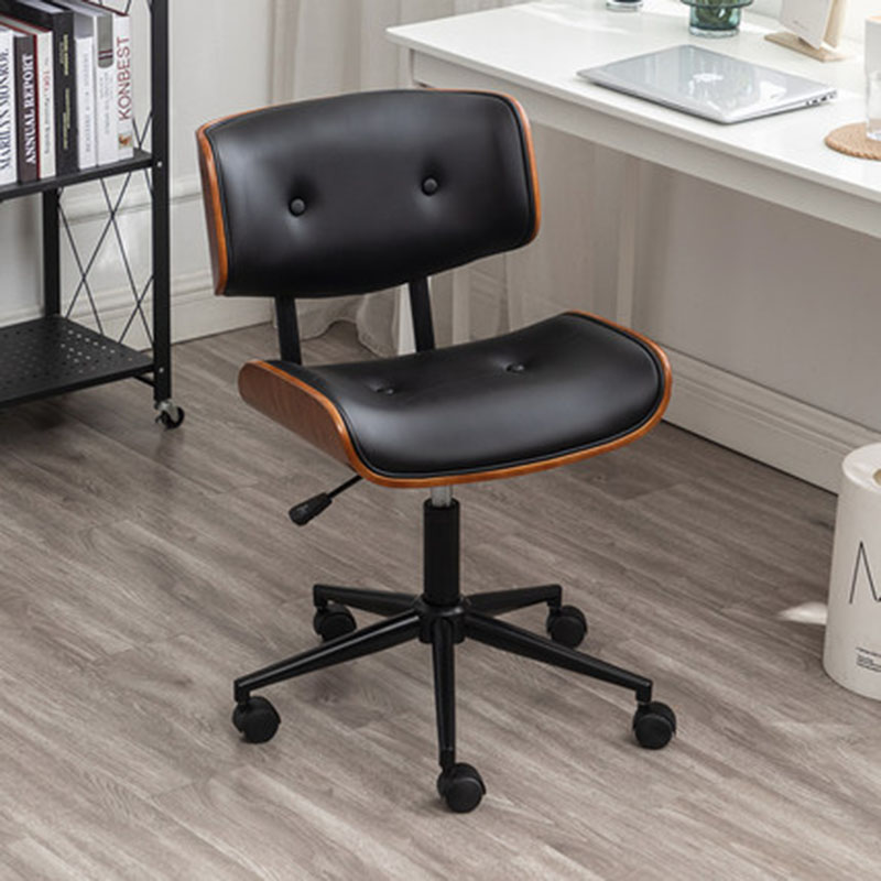 Silla de aprendizaje para ordenador de oficina, silla giratoria, respaldo ajustable