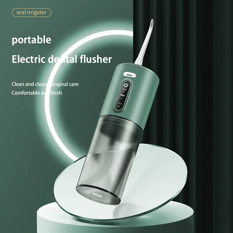 XIAOMI Electric Oral Irrigator Pulse USB Rechargeable Portable Oral Cleaner Multiple Modes Tooth Flosser Interchangeable Nozzles