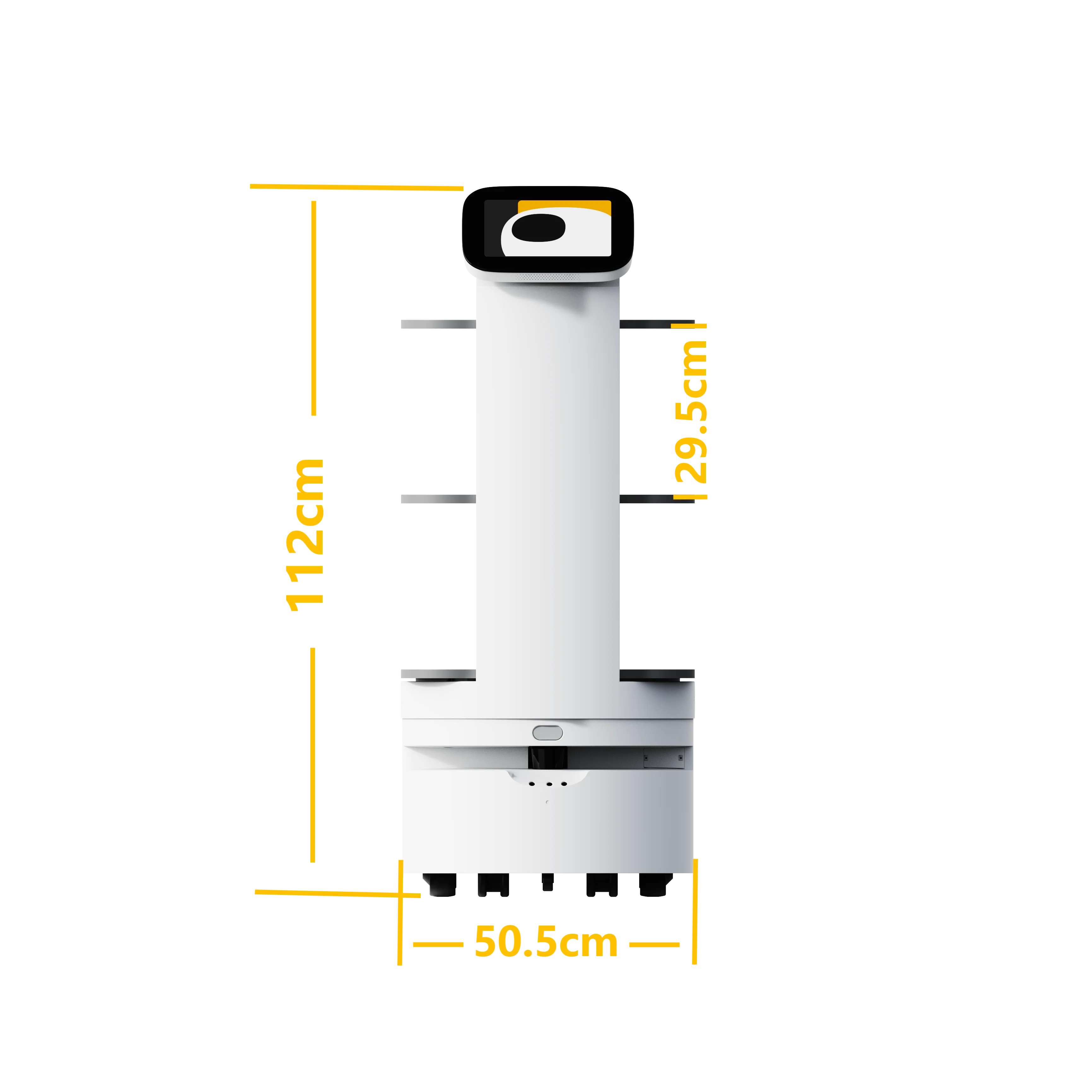 Service Robotic Food Delivery Waiter Meal Street AGV Auto Delivery Robot For Hotel Restaurant Autonomous Delivery Robot