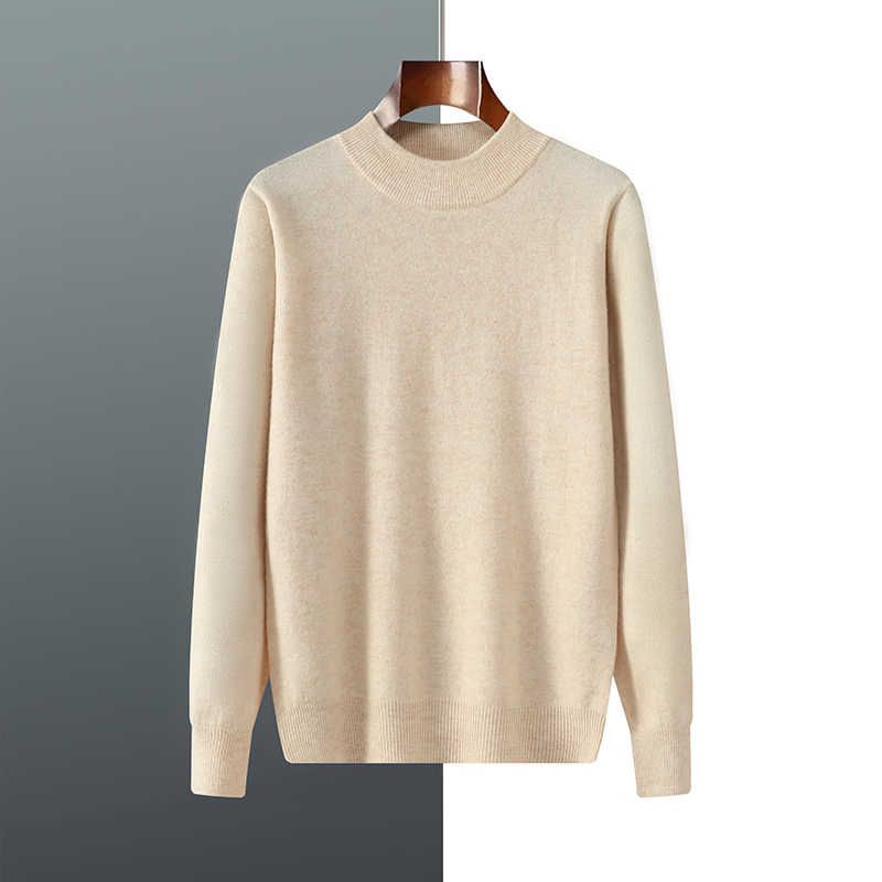 女性のプラスサイズ 5XL ハーフネックプルオーバールーズニットウェアボトリングシャツ長袖スレッドウールセーター無地トップス