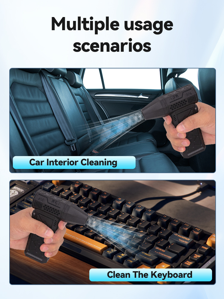 Neuestes Luft gebläse mit Düse 130000 U/min Turbos trahl ventilator Wind geschwindigkeit 52 mt/s elektrisches Gebläse multifunktion aler Blas staub trockner
