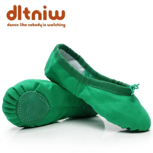 Hồng Hoa Hồng Xanh Đỏ Đen Trắng Xanh Thịt Ba Lê Giày Cho Bé Gái Người Phụ Nữ Tập Yoga Zapatos De Punta De Ballet Zapatillas de Ballet