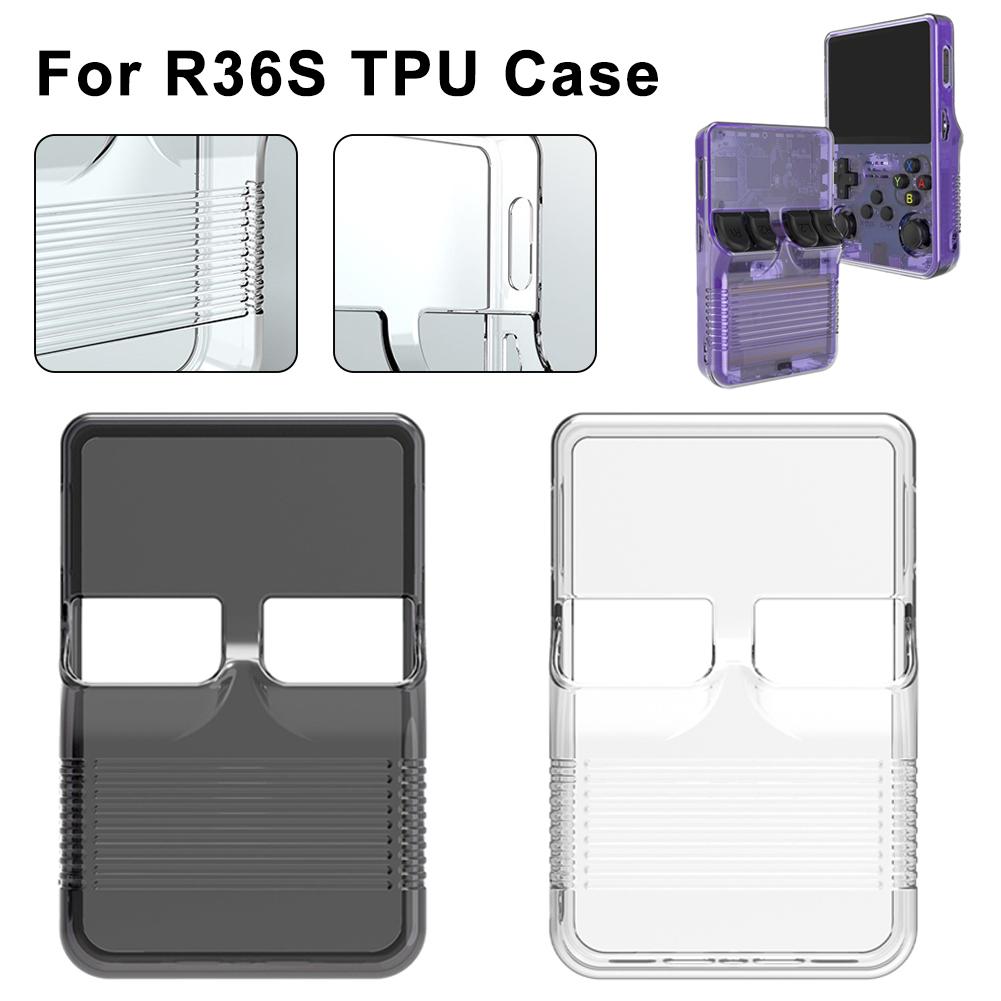 Portable Game Console Protective Case For R36S Silicone Protective Cover AntiScratch Storage Box Washable Silicone Case For R36S