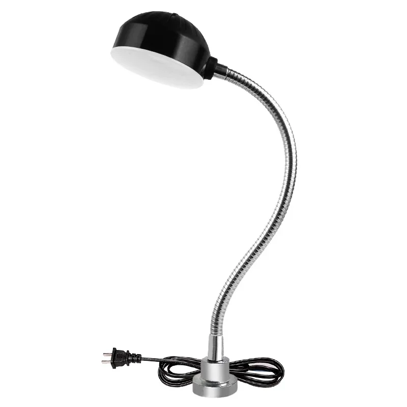 8/12/20W LED Machine Tool Working Lamp Workshop Magnetic Base Gooseneck Sewing Machine Lathe CNC Equipment Lighting 110-220V