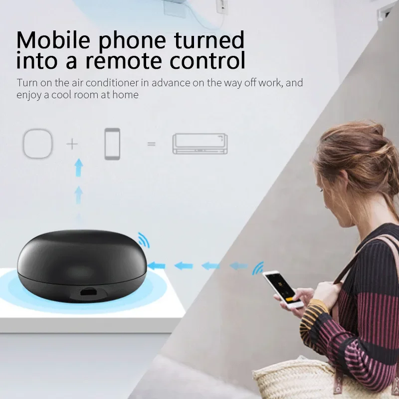Smart Wifi Universele IR-afstandsbediening DIY Infraroodafstandsbediening voor TV Airconditioner Via Alexa Google Home Tuya Smart Life