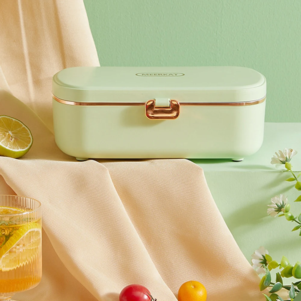 Scatole per il pranzo termiche per ufficio, scatole per il pranzo elettriche portatili, scaldavivande in acciaio inossidabile Bento Box con riscaldamento senza acqua
