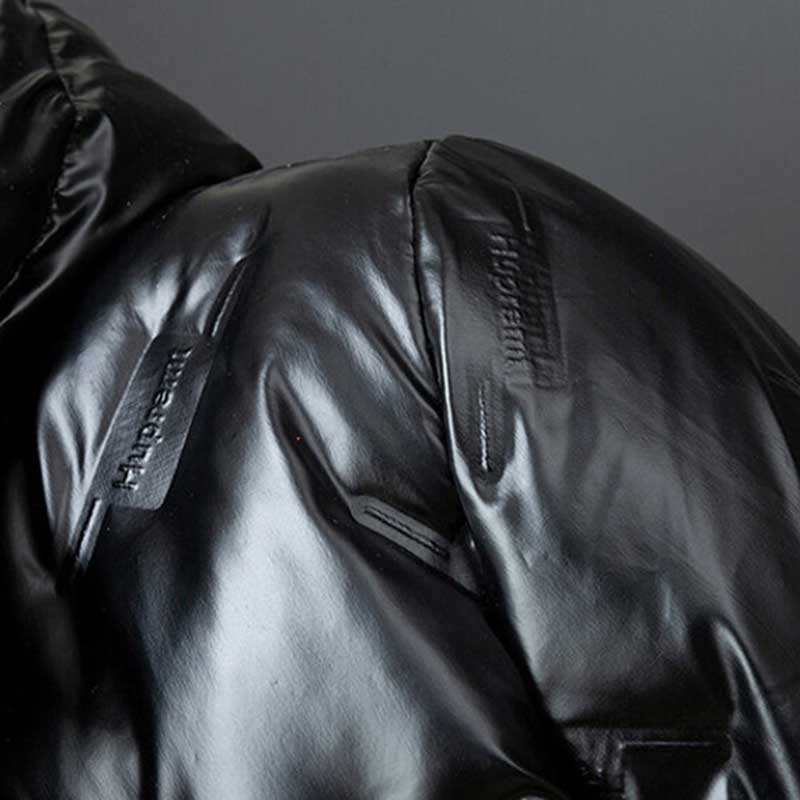 Winter Männer Plüsch Dicke Warme Mit Kapuze Jacke Für Männer Winddicht Leichte Daunen Jacke Männer Mode Lässig Glänzend Unten Jacke Männlich