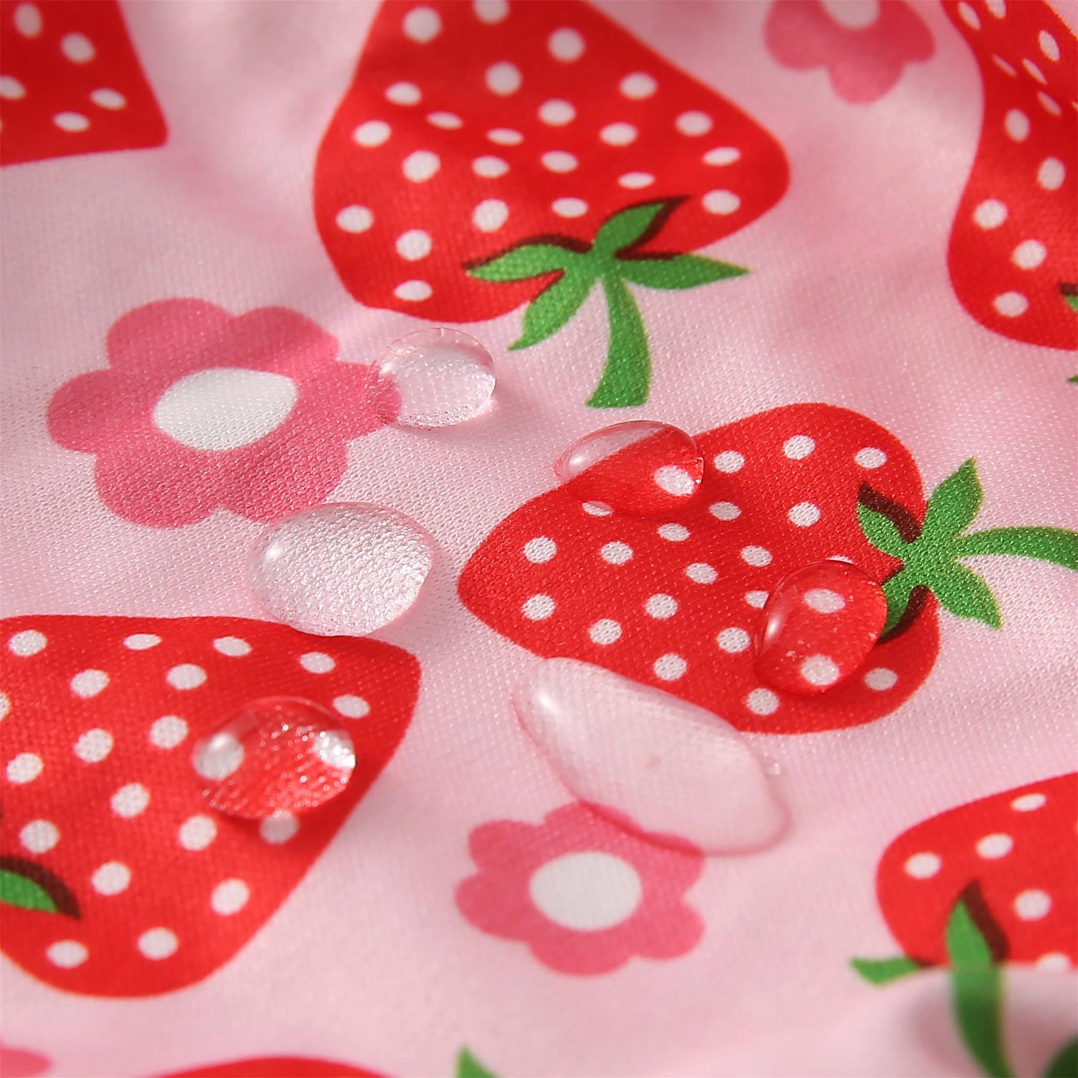 DIY ผ้าอ้อมผ้ากันน้ํา PUL ผ้าสําหรับเด็กทารกสาว Handmade Bibs ผ้ากันเปื้อนว่ายน้ําผ้าอ้อมวัสดุฤดูร้อนพิมพ์ 1 เมตร