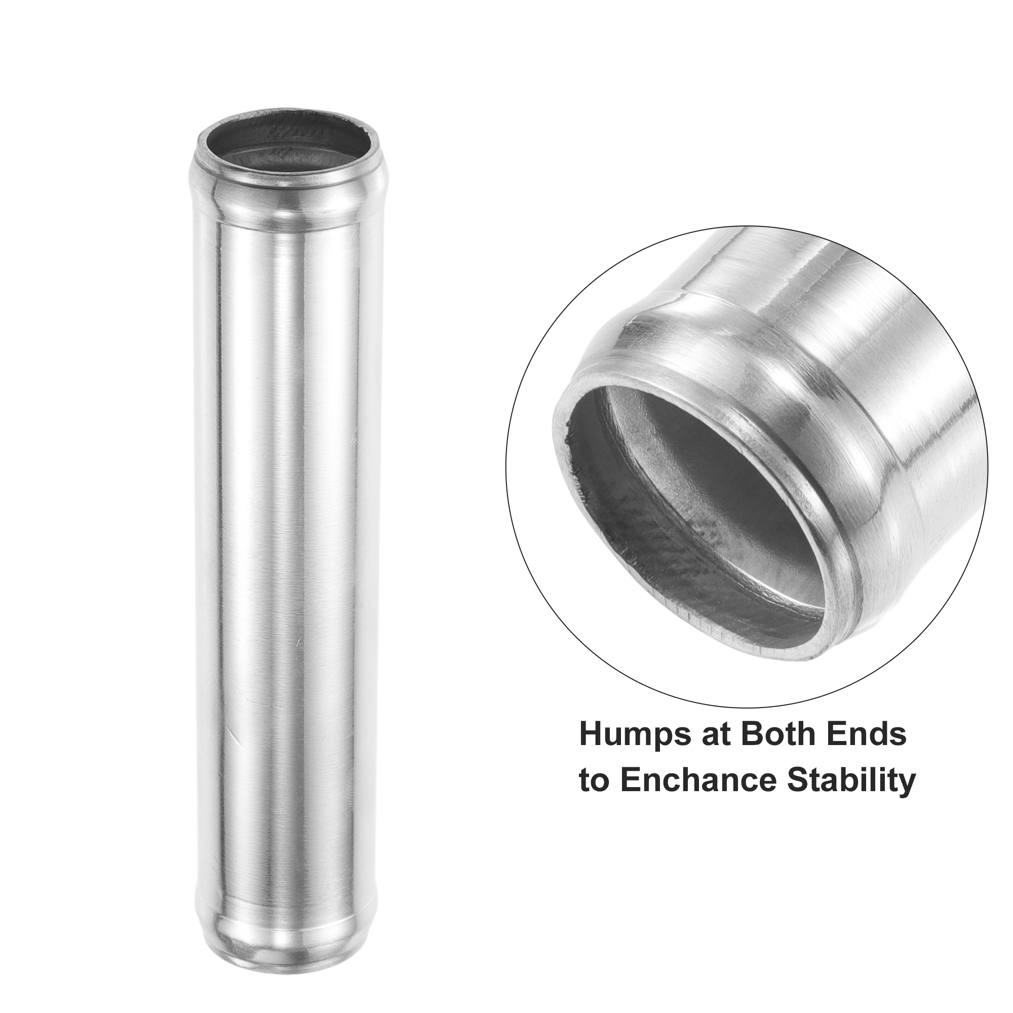 UXCELL OD 32-102 ミリメートル ID 28 ミリメートル-98 ミリメートル車のアルミ合金チューブインタークーラーパイプストレート吸気ジョイナーチューブ長さ 152 ミリメートル