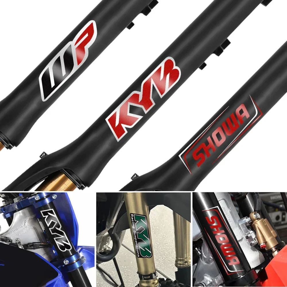 モトクロス,モーターサイクル,カワサキ,ヤマハ,ホンダ,スズキ,ktm,カワサキ,ベネリ,bmw用の防水サスペンションステッカー