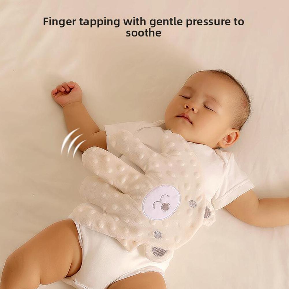 Soothing หมอนความดันการ์ตูน Anti-ความวิตกกังวลถุงมือมือสําหรับทารกหมอนมือ Anti-scare Pacifying ไฟฟ้าปรบมือปาล์ม