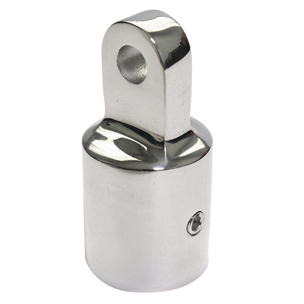 BABQ สกรูเดี่ยว 316 สแตนเลส 20mm Eye End CAP Bimini TOP ฮาร์ดแวร์ Marine เรือ Yacht ภายนอก Eye End Canopy Tube End
