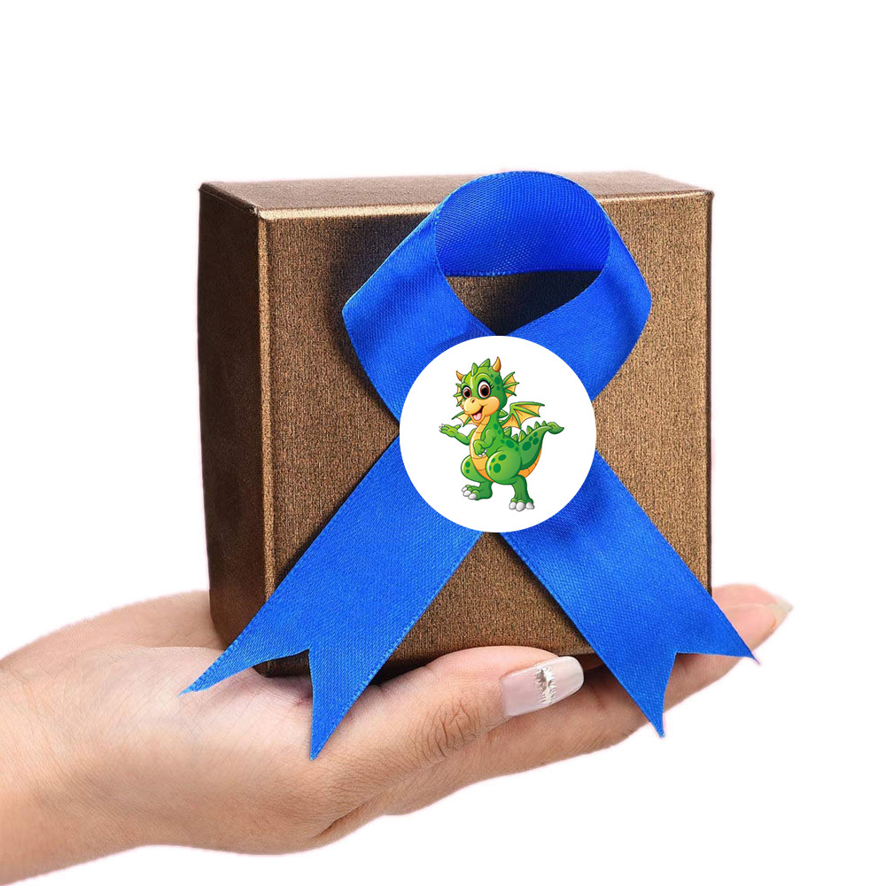 50/100/500 個 1 インチ漫画恐竜ステッカーシールラベルフォトアルバム装飾学校のご褒美ステッカー子供の文房具