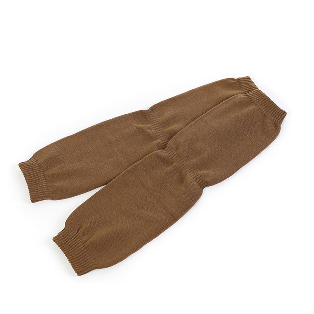 Winter Warme Kneepad Samt Futter Frauen Lange Socken Dicke Wolle Bein Wärmer Thermische Fuß Abdeckung Einfarbig Mädchen Gestrickte Strümpfe