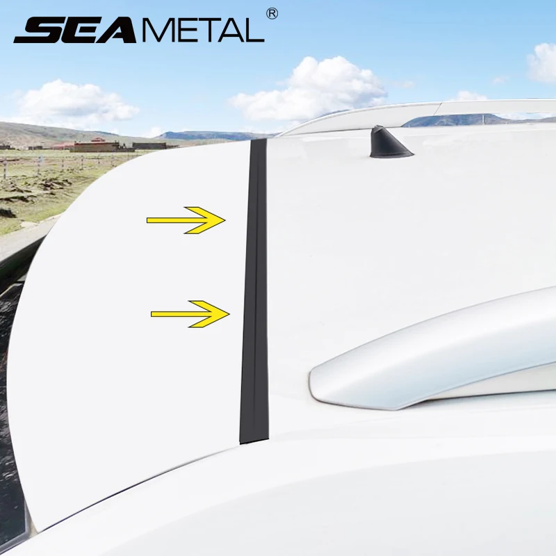 SEAMETAL Kofferraum Dach Gummi Dichtung Streifen Universal Auto Dach Lücke Dichtung Streifen Für SUV Fließheck Auto Dichtstoff Trim Zubehör