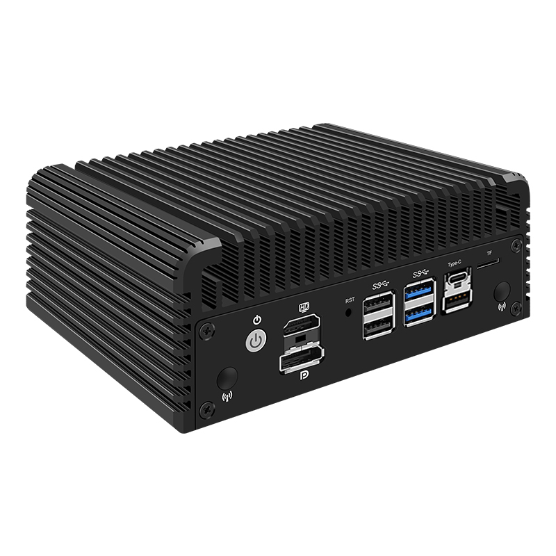 Soft-Router der 13. Generation Intel i7 1355U i5 1335U i3 1315U 6xi226-V 2,5G USB4.0 2xDDR5 Lüfterloser Mini-PC NAS-Firewall-Gerät Proxmox