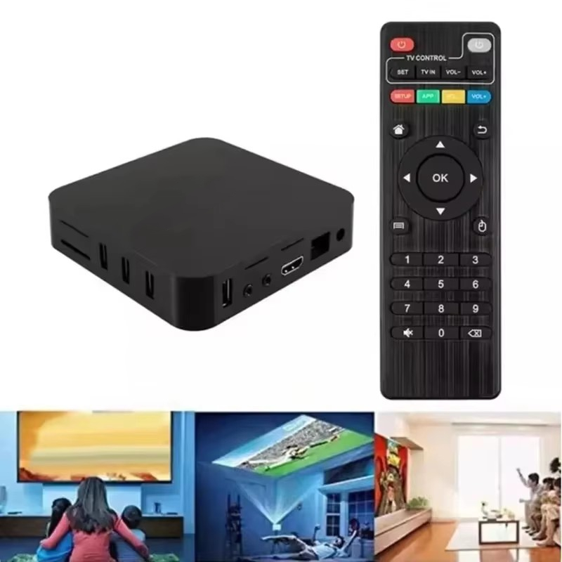 Brasil conversor de tv inteligente digital caixa de tv inteligente 4k 5g android duplo wifi media player set top box caixa de tv inteligente