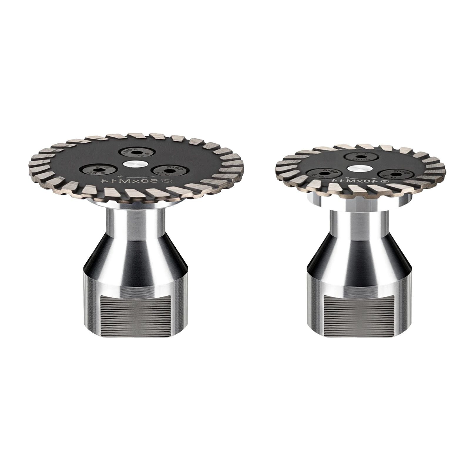 Vearter 40/50 мм резьба M14, алмазные пилы для гравировки, мини-отрезной диск, точный для гранита, мрамора, плитки, бетона