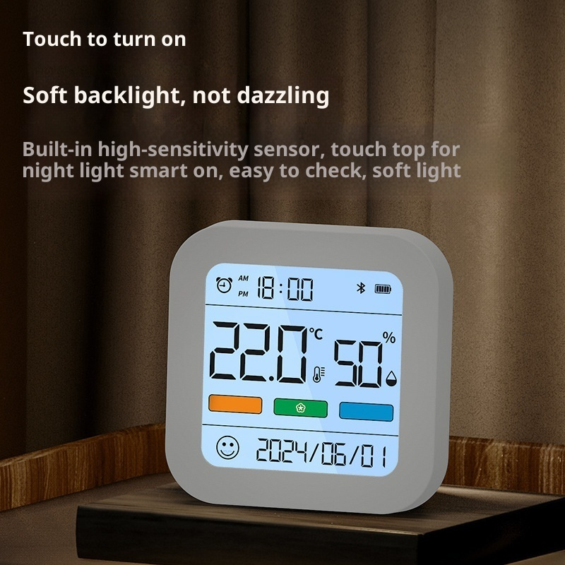 Mini higrómetro electrónico, termómetro, pantalla interior del hogar, Sensor Digital, estación meteorológica, medidor de humedad, Monitor