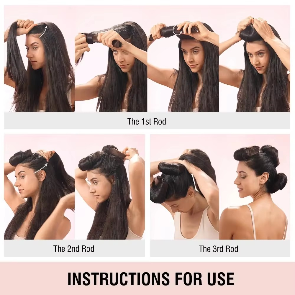 Accessori per capelli Riccioli senza calore Bellezza Donne Prodotti ricci Bigodino per capelli Arricciatura in gomma Strumenti per parrucchiere per il sonno Rulli in schiuma per capelli