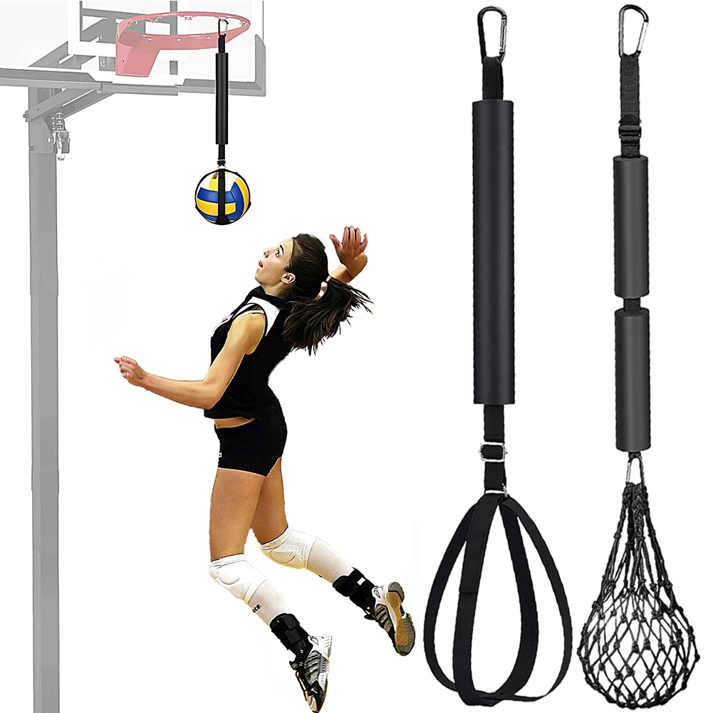 Volleyball Spiking Trainings hilfe verstellbarer Gürtel Solo dienen Trainings geräte Bouncing Zug Seil Beach volleyball Zubehör