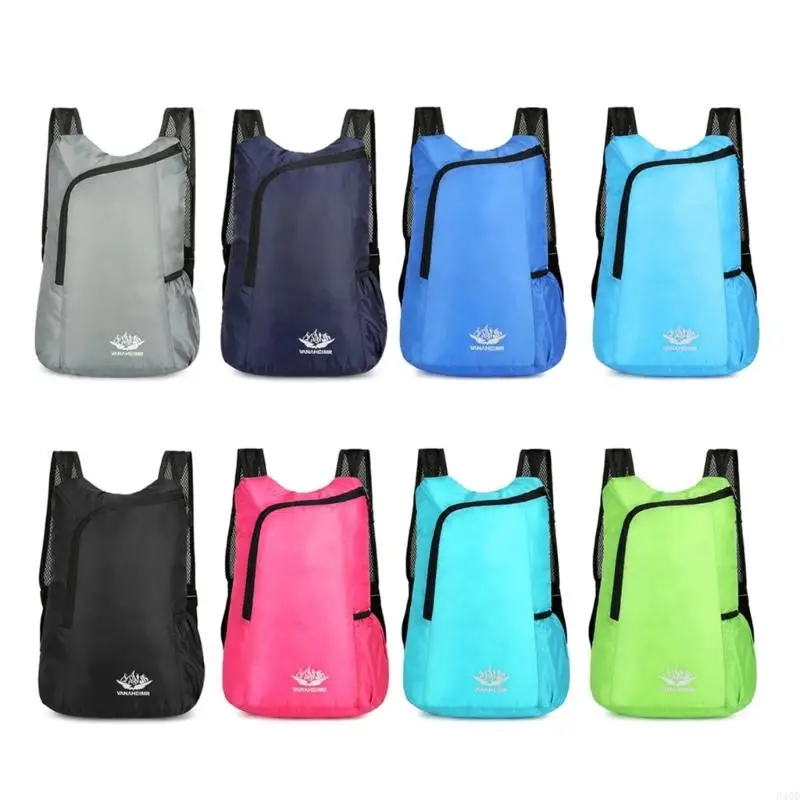 340d Backpack có thể đóng gói túi đi bộ đường dài ngày để núi đi cắm trại