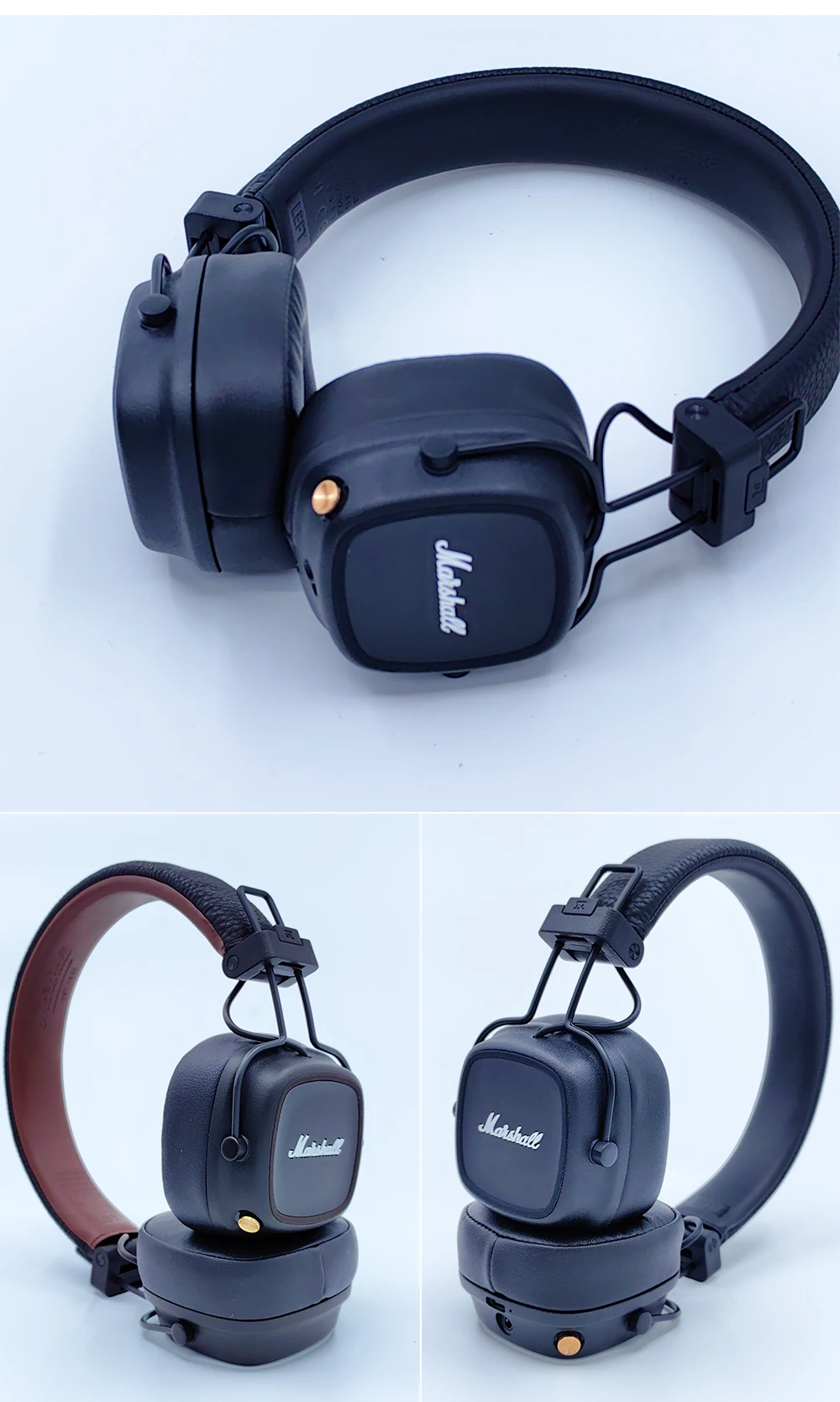 Major IV 4 auriculares inalámbricos con Bluetooth auriculares clásicos graves profundos plegables Pop Rock Retro auriculares de música originales
