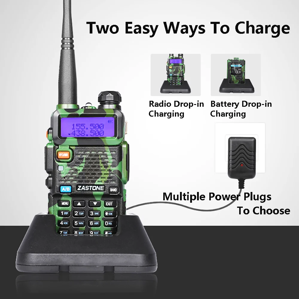 Baofeng walkie talkie UV 5R, hunting frequency dual band two-way radio, FM CB portable radio, positioning transceiver.