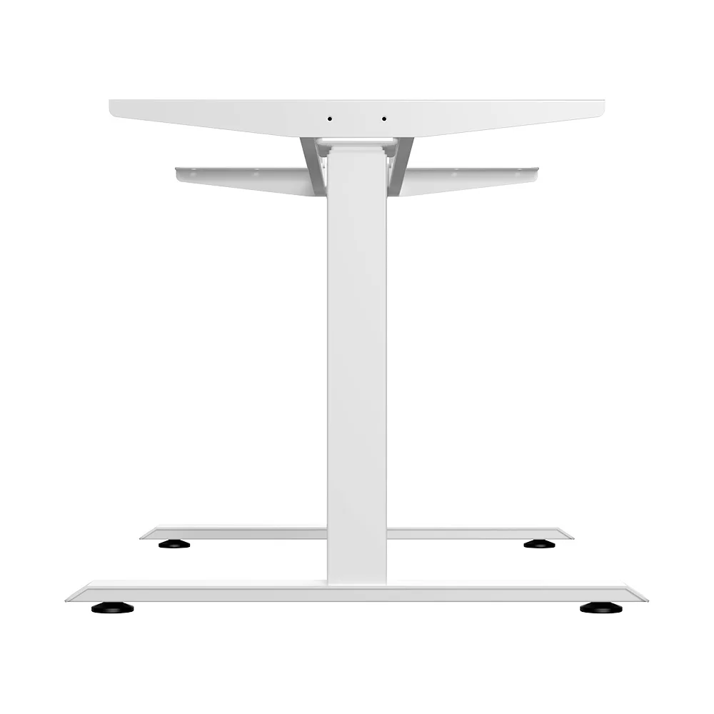 Estrutura de mesa de pé ajustável em altura ACGAM JSZ-3 com 2 motores fortes, estrutura de mesa de 3 níveis, altura ajustável com 62-127 cm