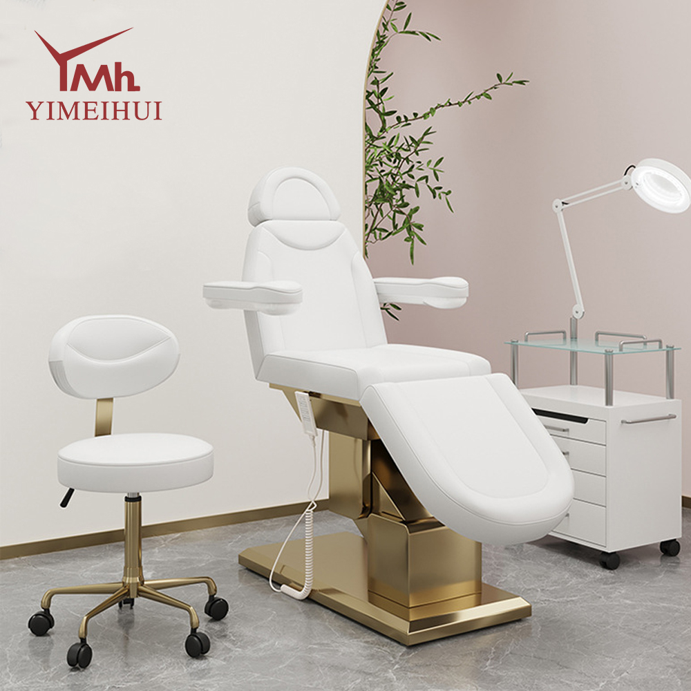 Salonmöbel Beauty Hydraulic Spa Tattoo Clinic Elektrisches Gesichtsbett für Kosmetikerin