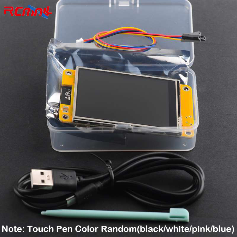 2.8inch ESP32 Module TFT LCD Display with Acrylic Case Dual-core ESP32-2432S028R WIFI+BT 240X320 ILI9341 Resistive Touchscreen