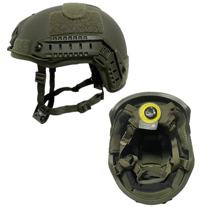 Ballistischer ACH High Cut Taktischer Helm Kugelsicherer Körperschutz Aramidkernhelm Schutzhelm NIJ IIIA MICH FAST 2000B Helm