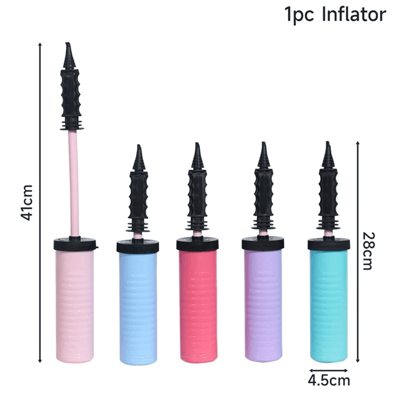 High Quality Balloon Pump Air Inflator Hand Push Portable Useful Balloon Accessories For Wedding Birthday Party Decor Supplies