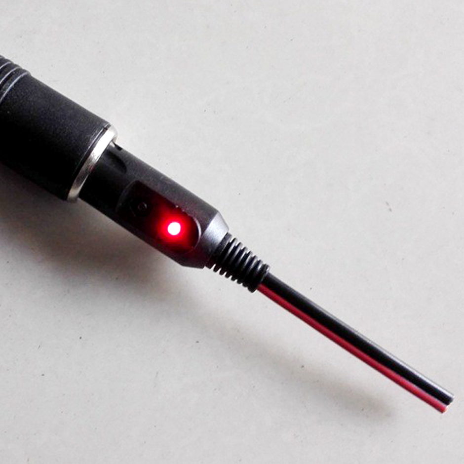 Auto-Zigarettenanzünder-Stecker, 12 V oder 24 V, männlicher Kopf mit Kontrollleuchte, elektrischer Zigarettenanzünder-Stecker für Fahrzeuge, Ladegerät-Adapter