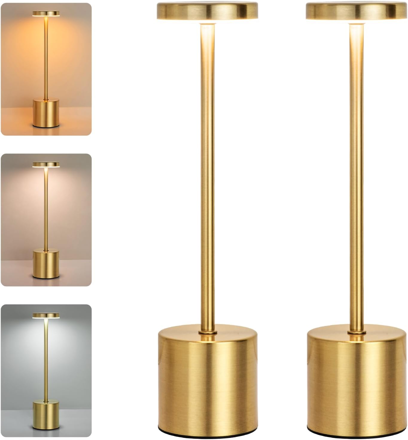 Clássico candeeiro de mesa usb recarregável luz da noite stepless escurecimento toque lâmpada 3 cores lâmpada cabeceira hotel bar decoração