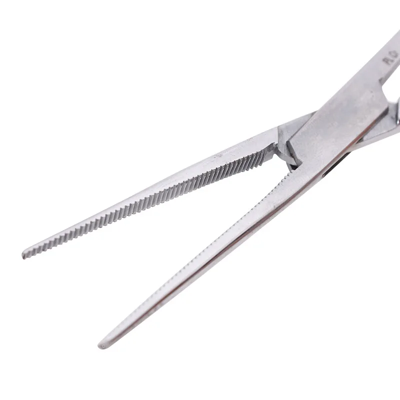 Compre produtos de pesca acessórios f04 hirisi removedor de gancho de aço inoxidável alicate de ponta curvada ferramentas cortador equipamentos esportivos