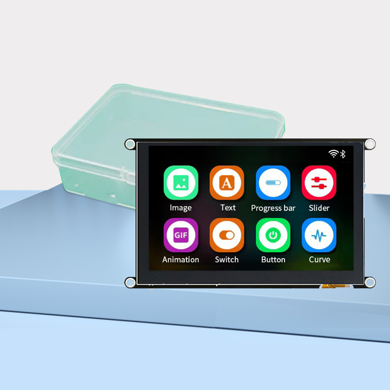Guition ESP-32-S3 Módulo de pantalla LCD de alta definición IPS 16M FLASH 8M PSRAM de 5 pulgadas con WIFI y Bluetooth táctil capacitivo